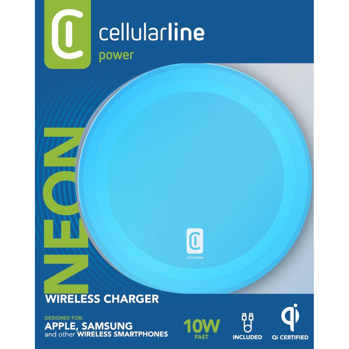 Wireless Charger NEON 10W für Qi-fähige Geräte