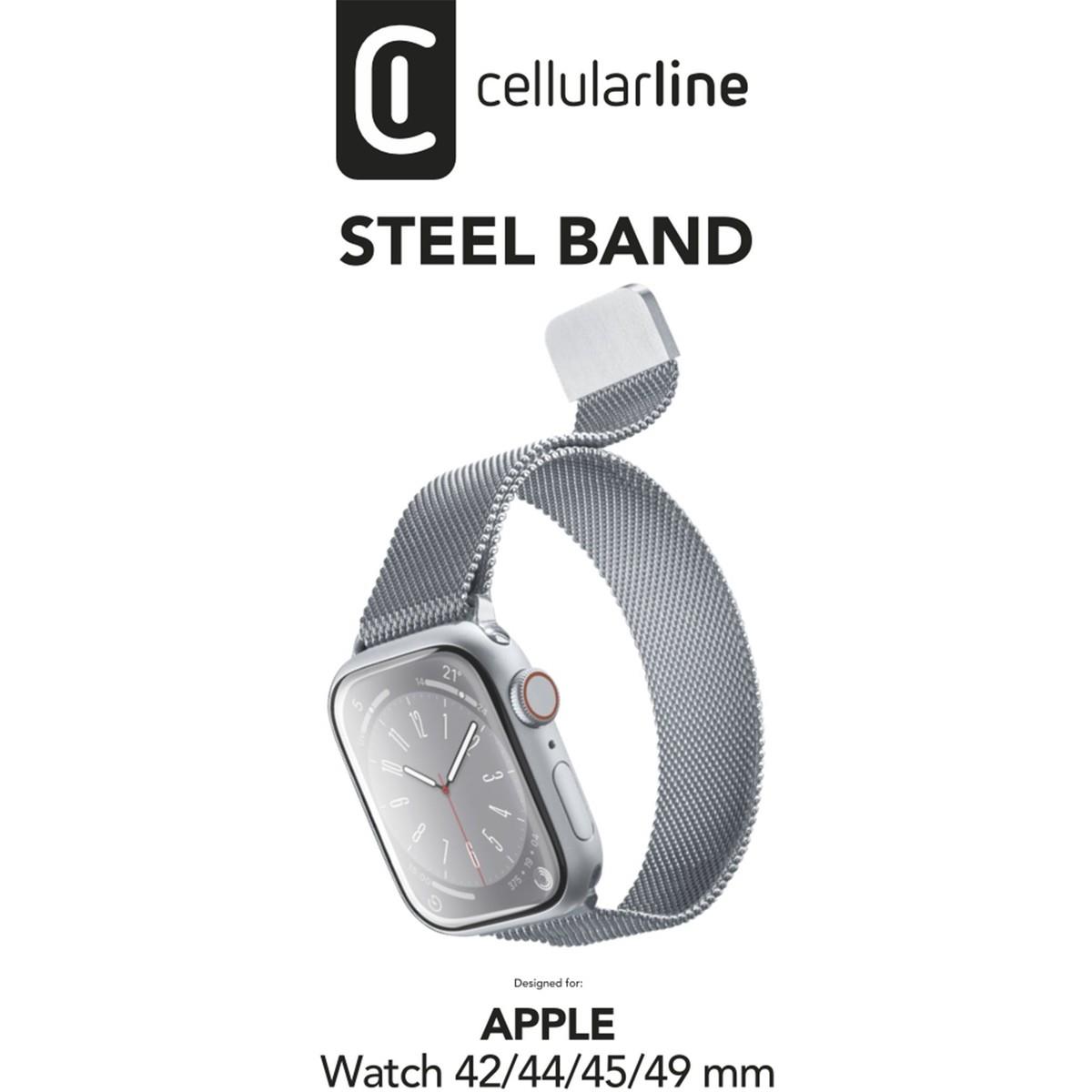 Uhrenarmband STEEL BAND für Apple Watch 42/44/45/49mm