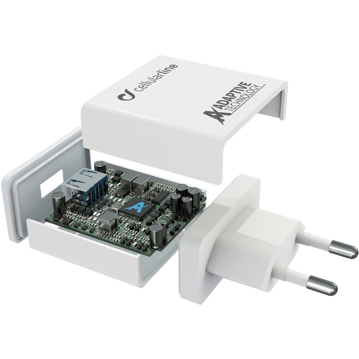 Reiselader-Set 15W USB Type-A inkl. Kabel für Samsung Type-C
