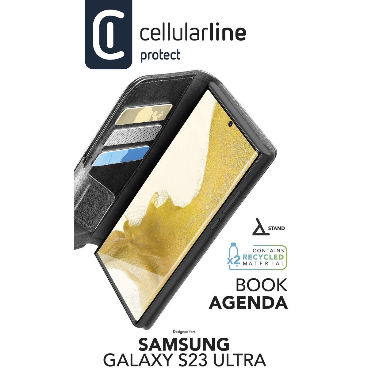 Bookcase BOOK AGENDA für Samsung Galaxy S23 Ultra