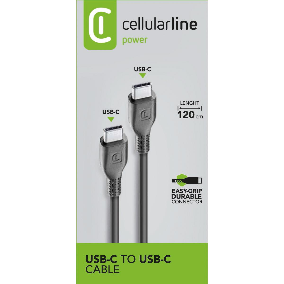 Lade- und Datenkabel 120cm USB Type-C auf USB Type-C