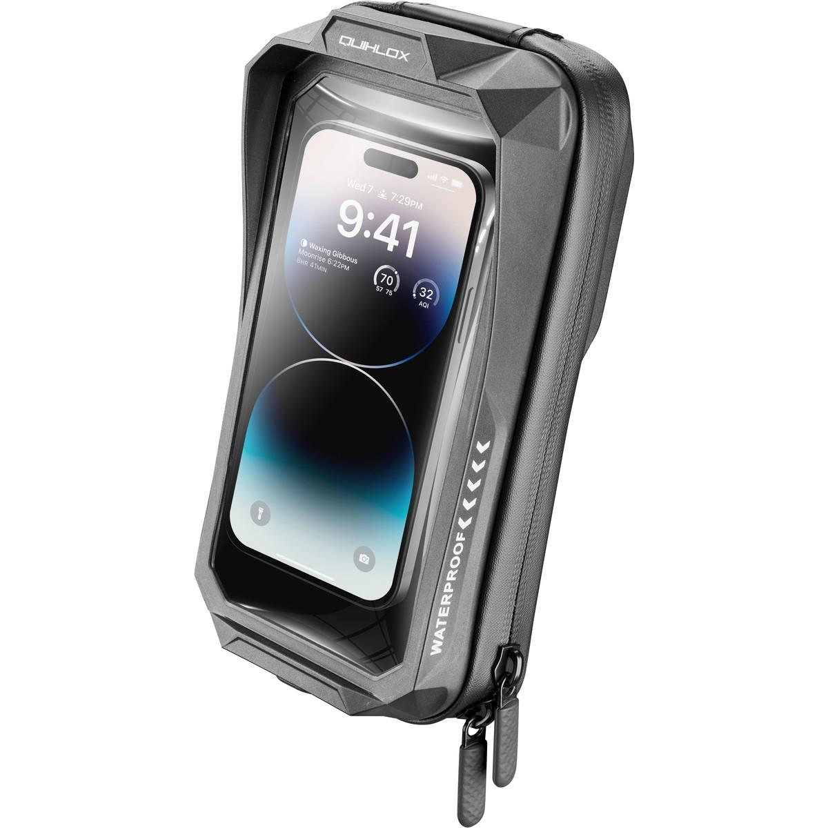 Quiklox Waterproof Case 7,0 Zoll für Motorradhalterung Smartphone