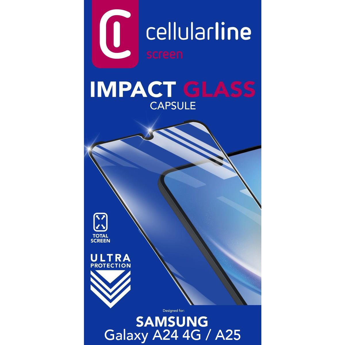 Schutzglas IMPACT GLASS CAPSULE für Samsung Galaxy A24 / A25