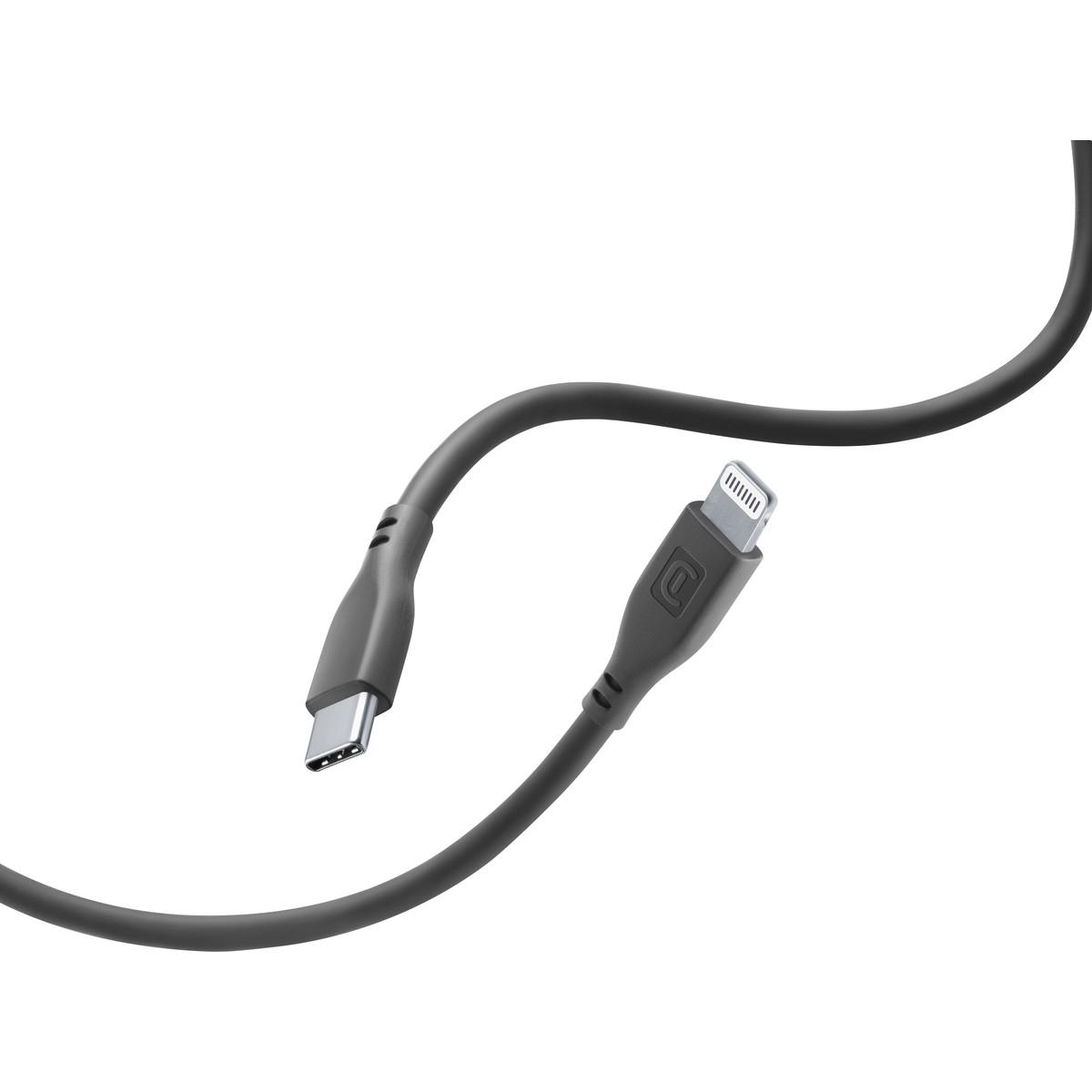 Lade- und Datenkabel SOFT 120cm USB Type-C auf Apple Lightning