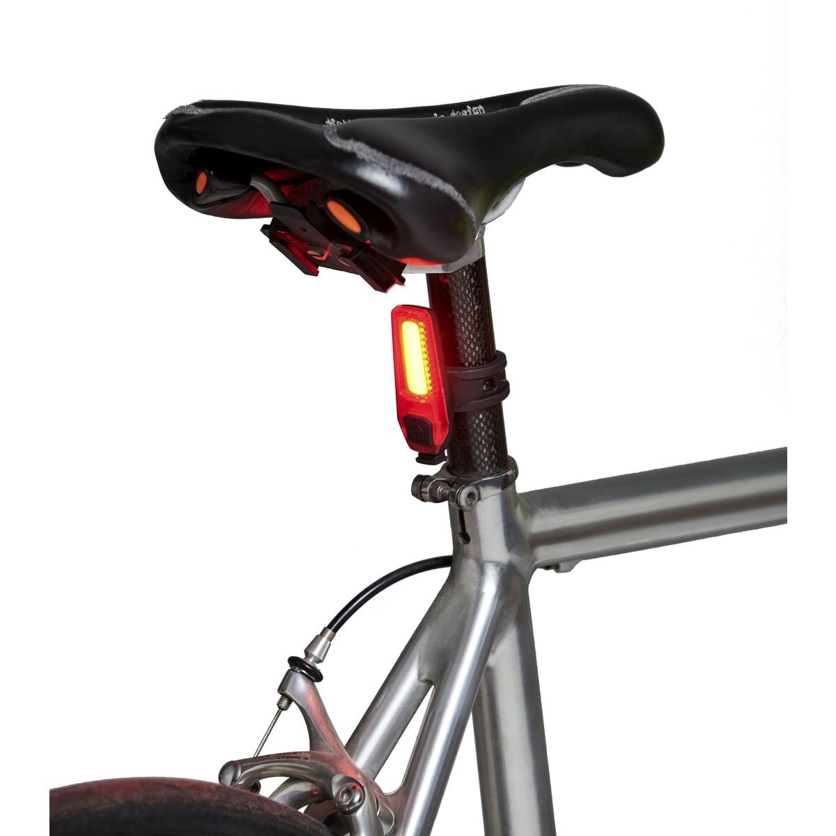 Wiederaufladbares Leuchtenset Vorne und Hinten für Fahrräder