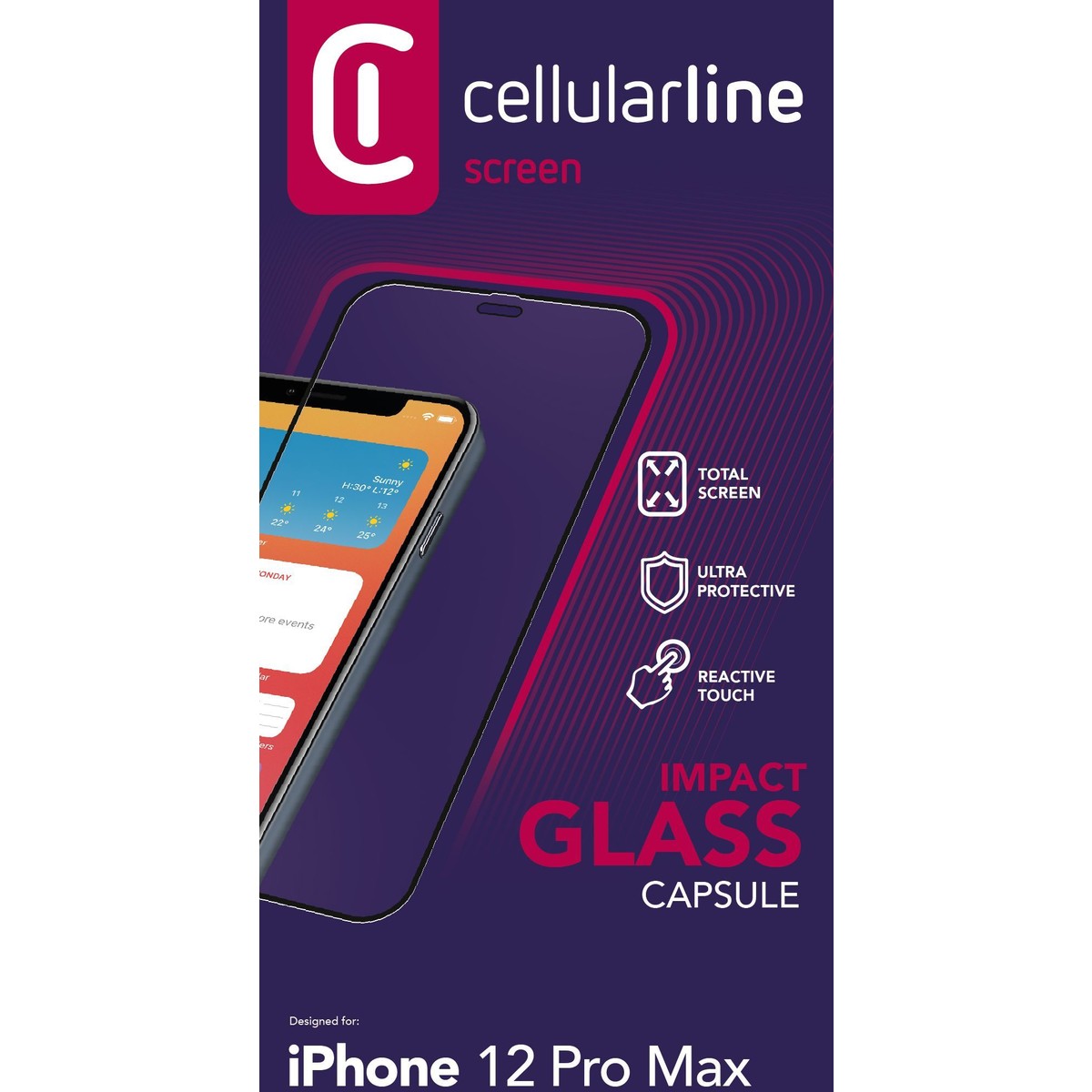 Schutzglas IMPACT GLASS CAPSULE für Apple iPhone 12 Pro Max