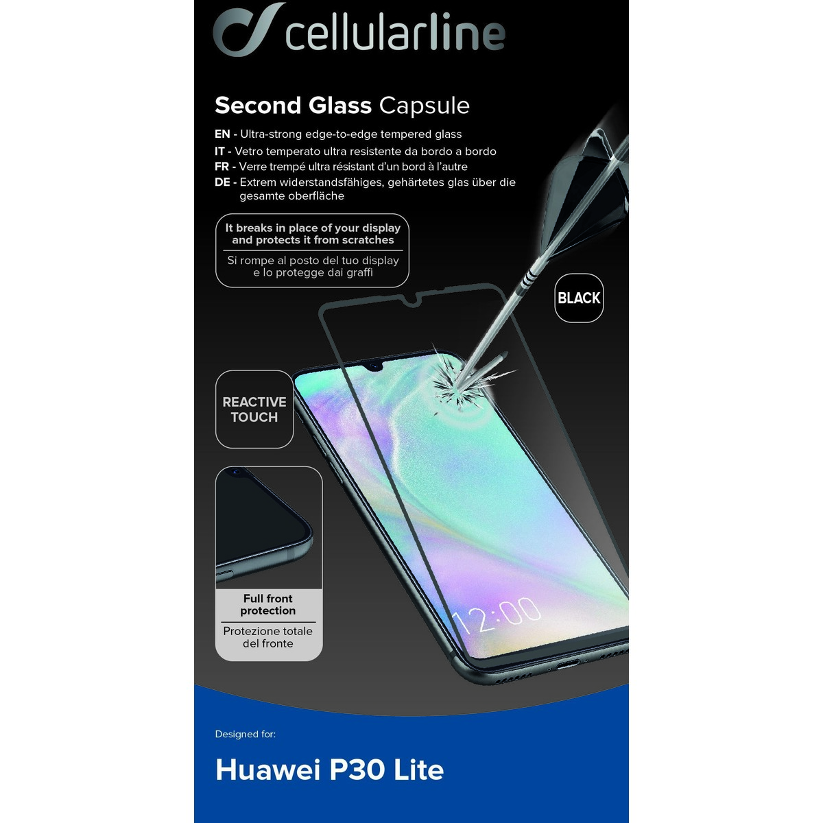 Schutzglas IMPACT GLASS CAPSULE für Huawei P30 Lite/P30 Lite New Edition
