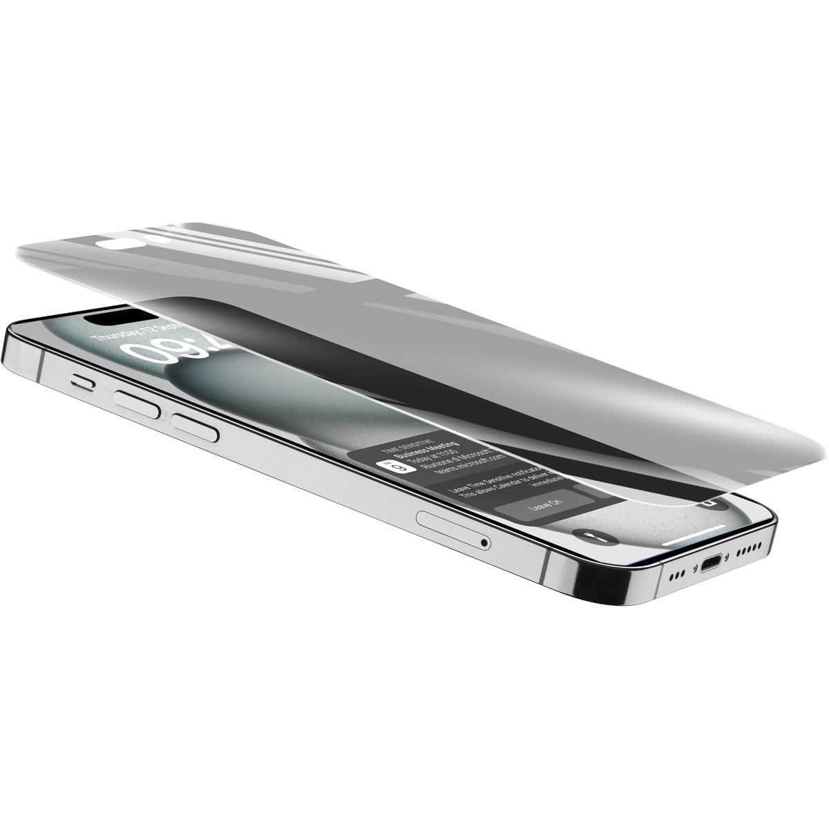 Schutzglas PRIVACY für Apple iPhone 15 Plus