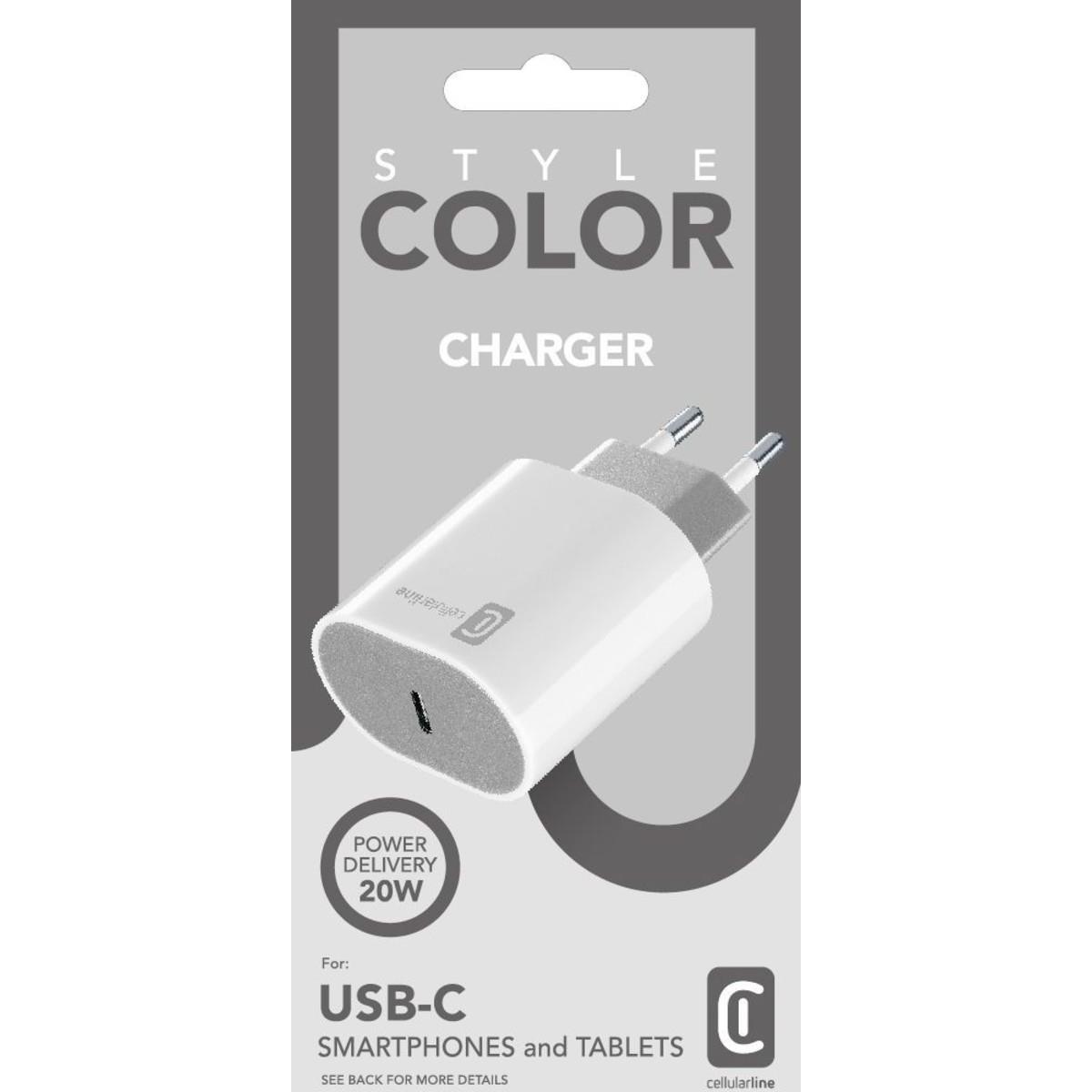 Reiselader STYLE COLOR 20W USB Type-C