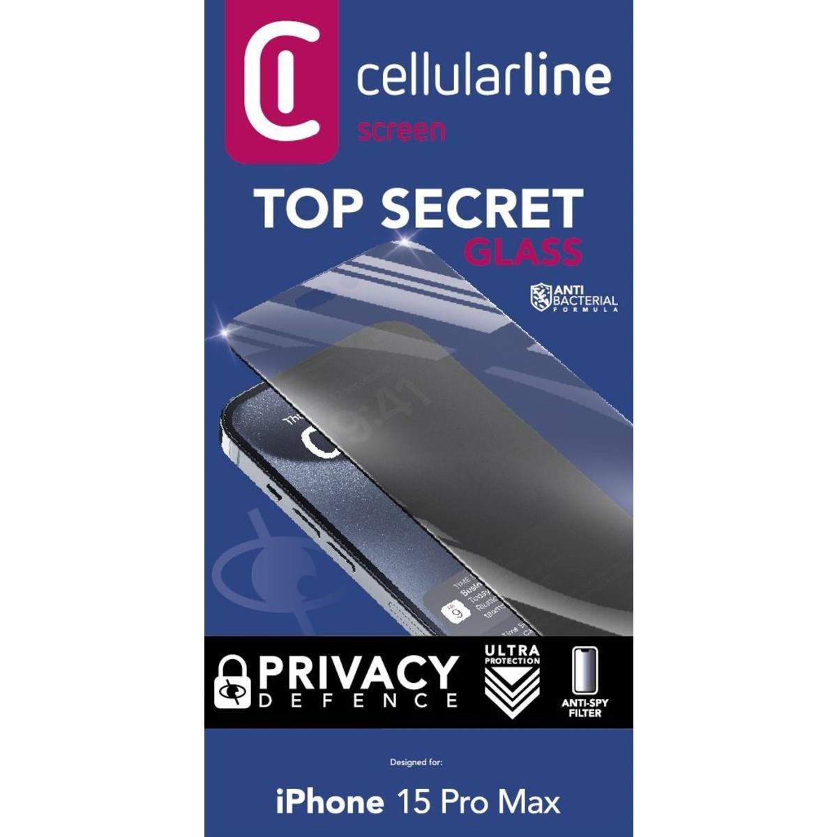 Schutzglas PRIVACY für Apple iPhone 15 Pro Max