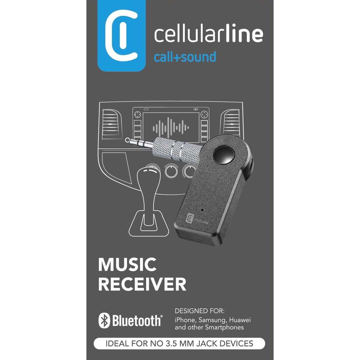 Audioreceiver Bluetooth auf 3,5mm Klinke