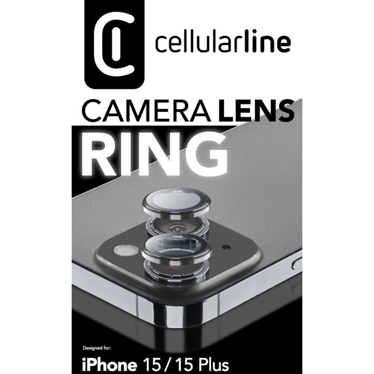 Schutzglas CAMERA LENS RING für Apple iPhone 15/15 Plus