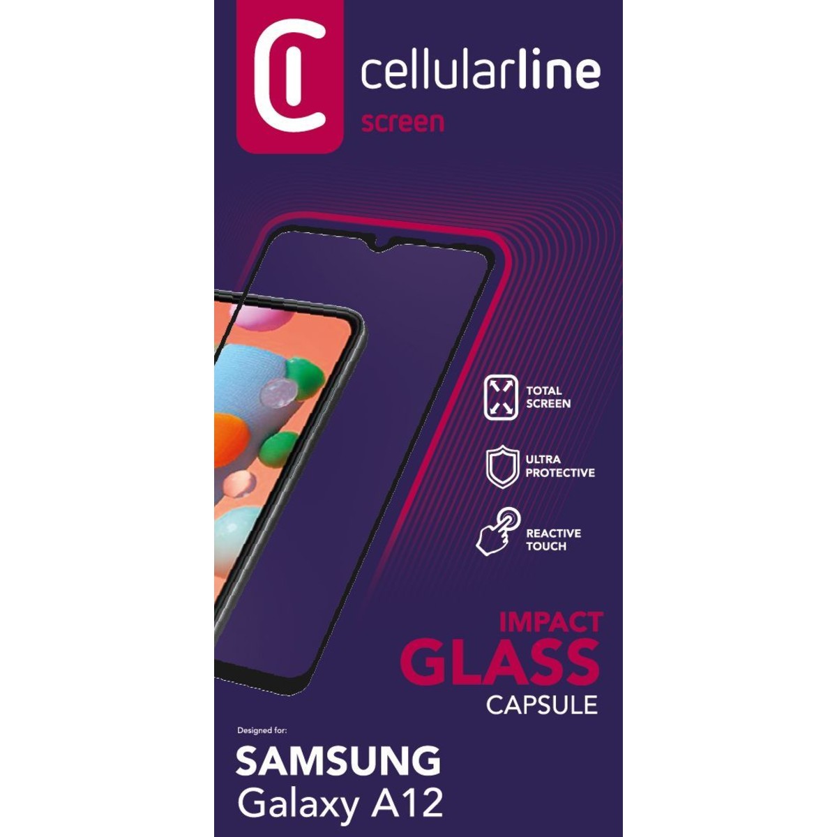 Schutzglas IMPACT GLASS CAPSULE für Samsung Galaxy A12/A32 5G