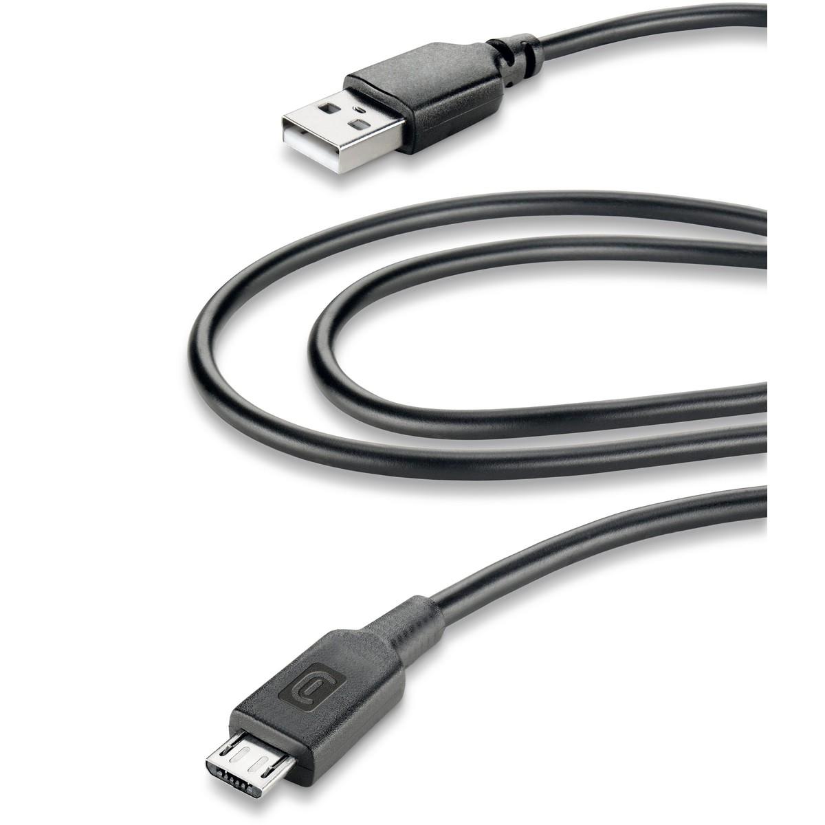 Lade- und Datenkabel 200cm USB Type-A auf Micro-USB