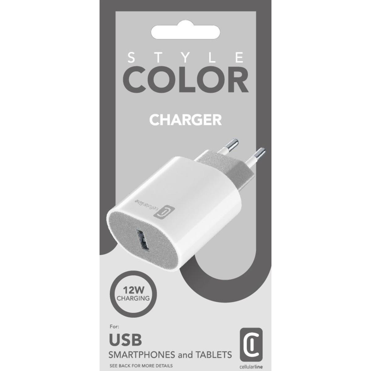 Reiselader STYLE COLOR 12W USB Type-A