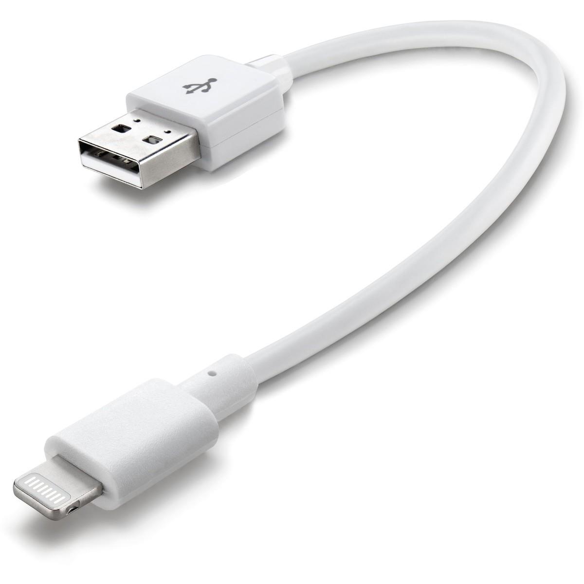 Lade- und Datenkabel 15cm USB Type-A auf Apple Lightning