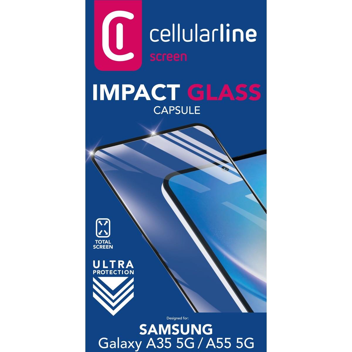 Schutzglas IMPACT GLASS CAPSULE für Samsung Galaxy A35 5G / A55 5G