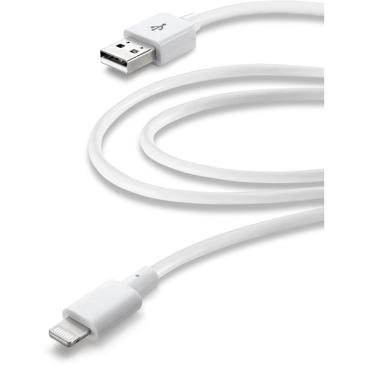 Lade- und Datenkabel 200cm USB Type-A auf Apple Lightning