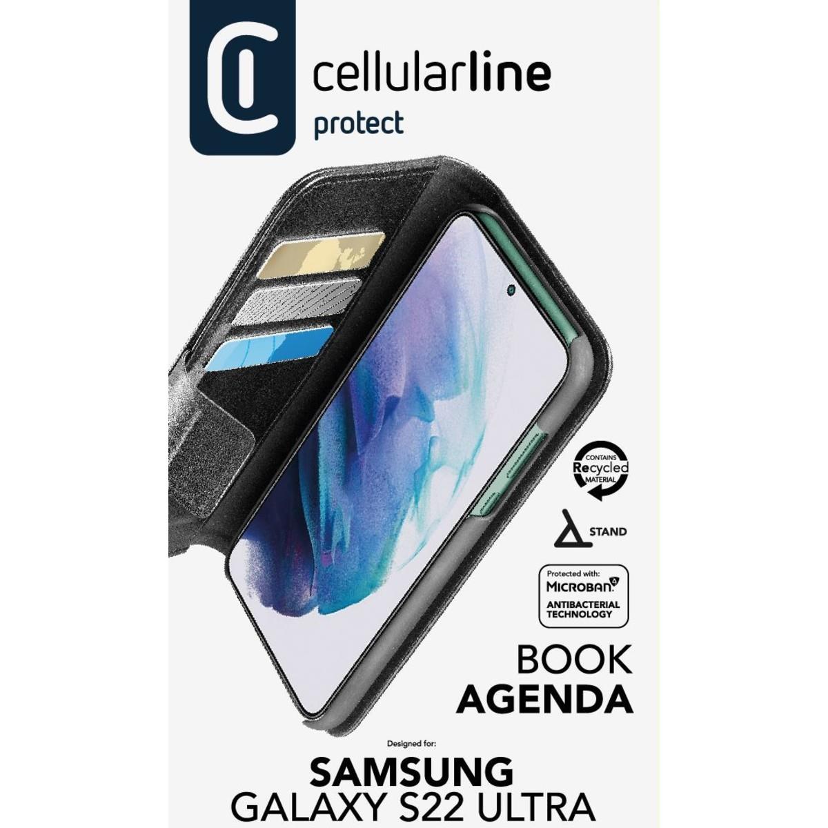 Bookcase BOOK AGENDA für Samsung Galaxy S22 Ultra
