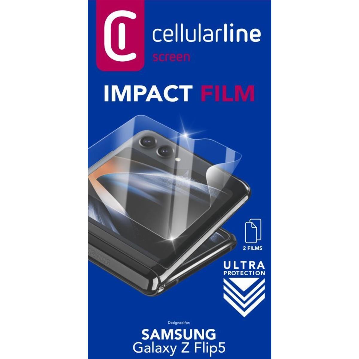 2x Displayschutzfolien für Außendisplay für Samsung Galaxy Z Flip 5