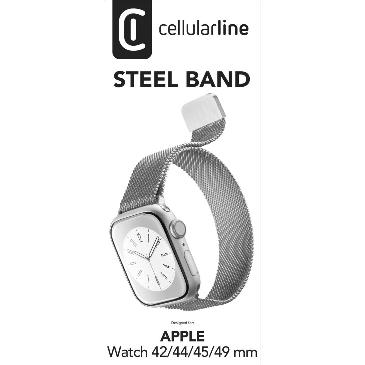 Uhrenarmband STEEL BAND für Apple Watch 42/44/45/49mm