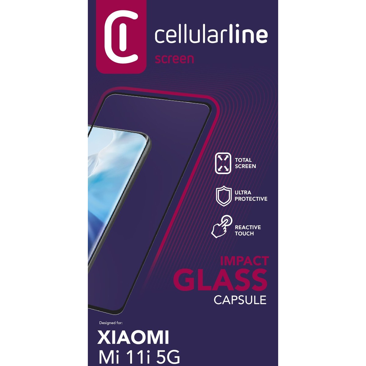 Schutzglas IMPACT GLASS CAPSULE für Xiaomi Mi 11i 5G